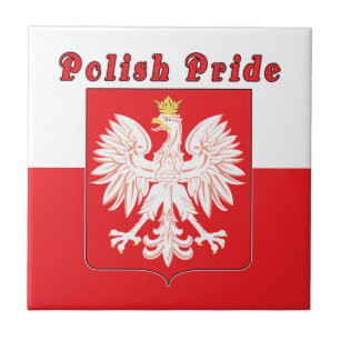 Polnischer Adler Fliese