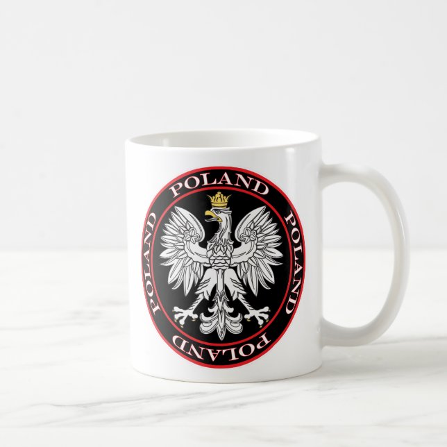 Polnischer Adler Kaffeetasse (Rechts)