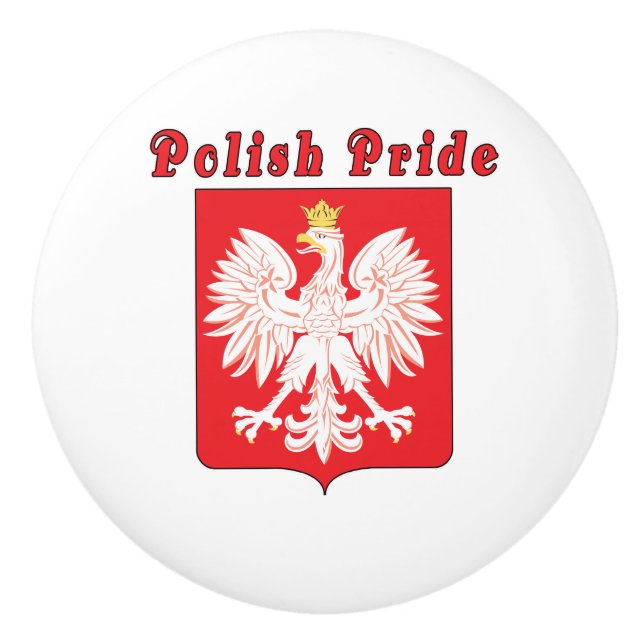 Polnischer Adler Keramikknauf (Vorderseite)