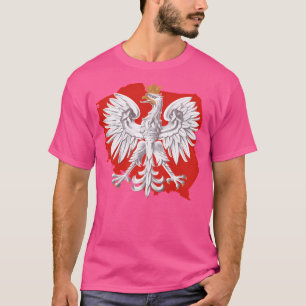 Polnischer Adler Kontur T-Shirt