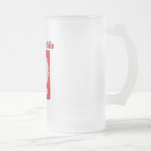 Polnischer Adler Mattglas Bierglas