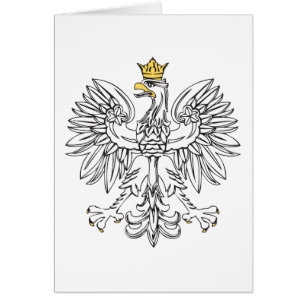 Polnischer Adler mit Goldkrone
