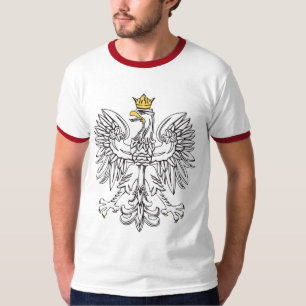 Polnischer Adler mit Goldkrone T-Shirt