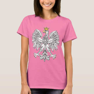 Polnischer Adler mit Goldkrone T-Shirt