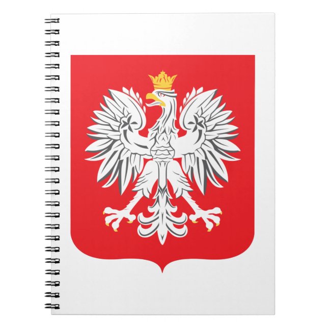 Polnischer Adler Notizblock (Vorderseite)