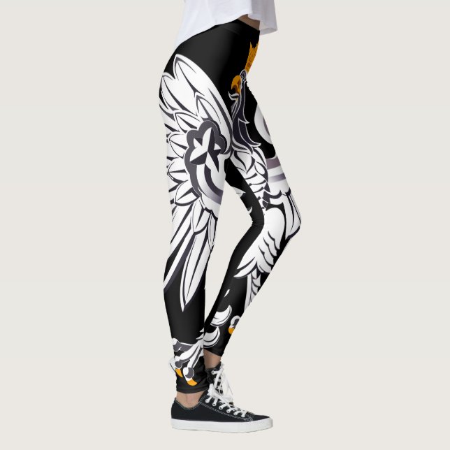 Polnischer Adler & Polnischer Modepatrioten / Spor Leggings (Rechts)