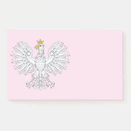 Polnischer Adler Post-it Klebezettel