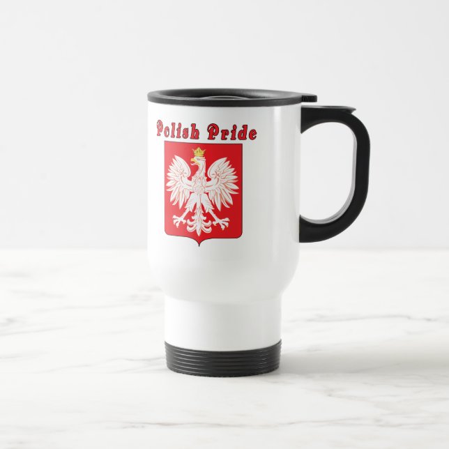 Polnischer Adler Reisebecher (Rechts)