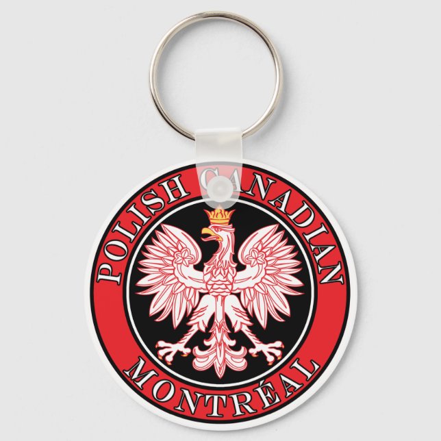 Polnischer Adler Schlüsselanhänger (Vorderseite)