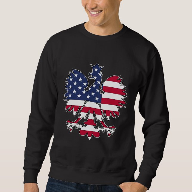 Polnischer Adler Sweatshirt (Vorderseite)