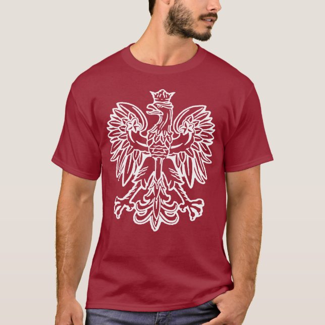 Polnischer Adler T-Shirt (Vorderseite)