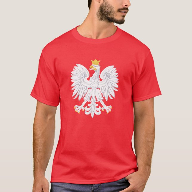 Polnischer Adlerhemd T-Shirt (Vorderseite)