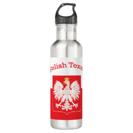 Polnischer Adlerschild Edelstahlflasche