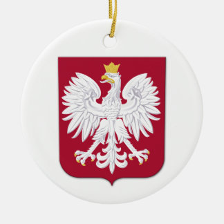 Polnischer Adlerschild Keramik Ornament