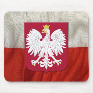 Polnischer Adlerschild Mousepad