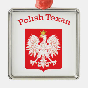 Polnischer Adlerschild Ornament Aus Metall