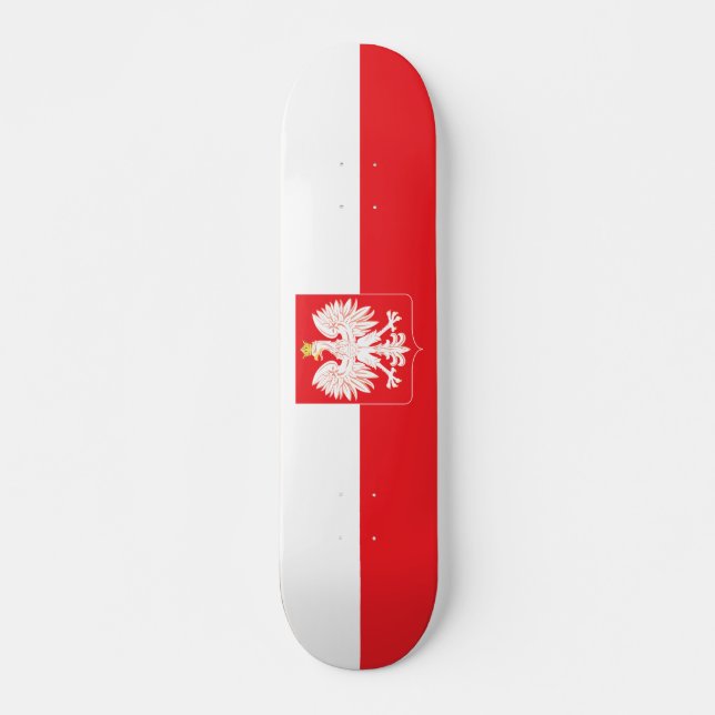 Polnischer Adlerschild Skateboard (Vorne)
