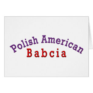 Polnischer Amerikaner Babcia