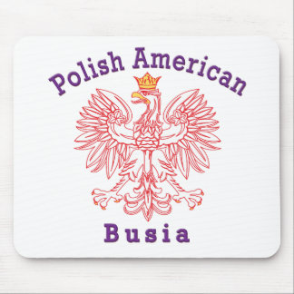 Polnischer Amerikaner Busia Mousepad