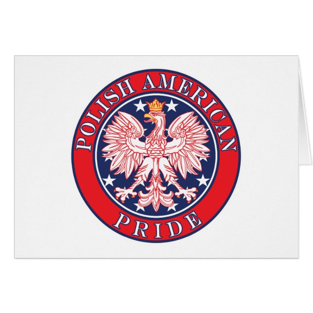 Polnischer amerikanischer Stolz (Vorderseite (Horizontal))