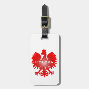 Polnischer Eagle-Gepäckanhänger Gepäckanhänger