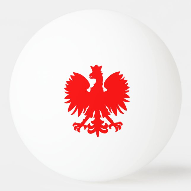 Polnischer Eagle-Klingeln Pong Ball Tischtennisball (Vorderseite)