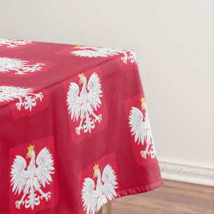 Polnischer Flag Eagle & Polen Esstisch Tischdecke