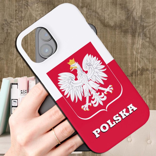 Polnischer Flaggenfall, polnische Patrioten, Mode/ Case-Mate iPhone Hülle (Von Creator hochgeladen)