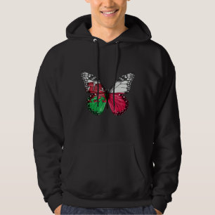 Polnischer Flaggenschmetterling Hoodie