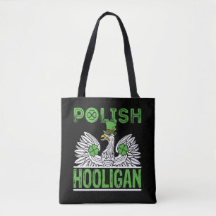 Polnischer Hooligan St. Patrick's Day