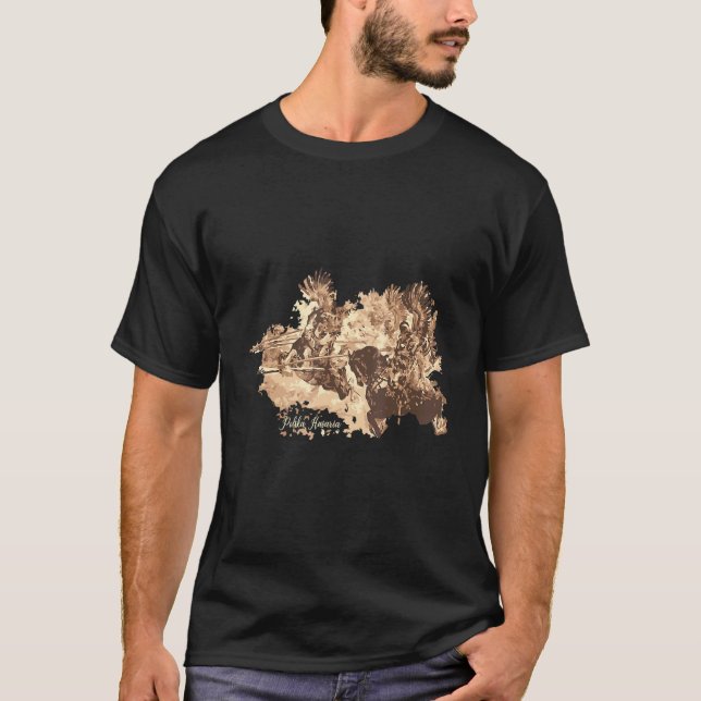 Polnischer Hussar Warrior Polska Husaria T-Shirt (Vorderseite)