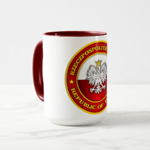 Polnischer Medallion Apparel Tasse