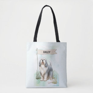 Polnischer Niederungshund Wasserfarbe Personalisie