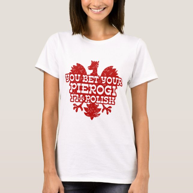 Polnischer Pierogi T-Shirt (Vorderseite)