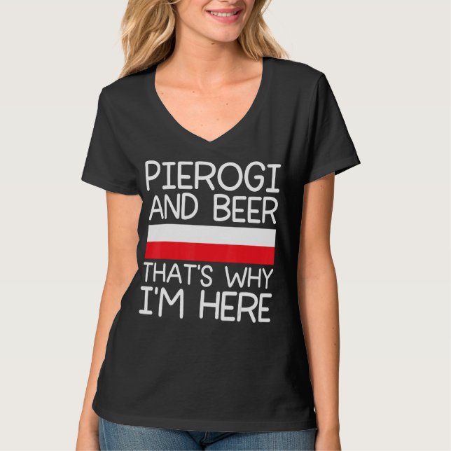 Polnischer Pierogi T-Shirt (Vorderseite)
