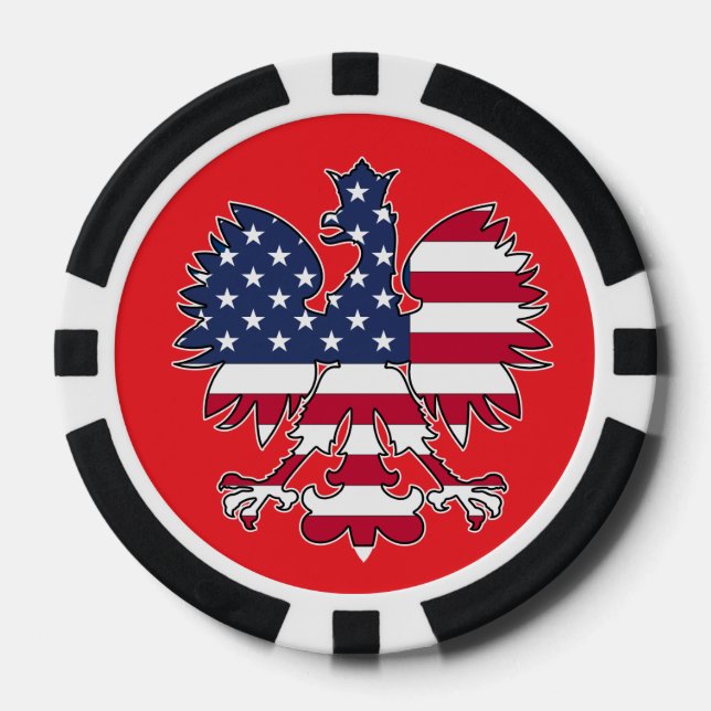 Polnischer Poker-Chips Pokerchips (Vorderseite)