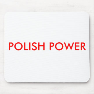 POLNISCHER POWER MOUSEPAD