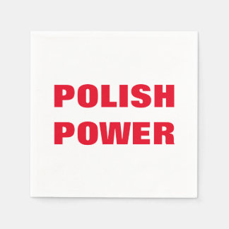 POLNISCHER POWER SERVIETTE