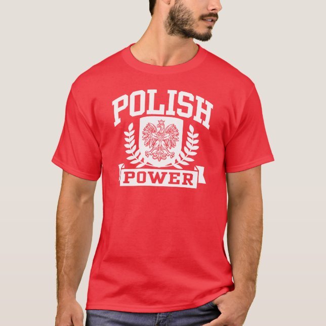 Polnischer Power T-Shirt (Vorderseite)
