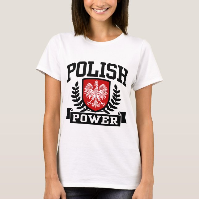 Polnischer Power T-Shirt (Vorderseite)