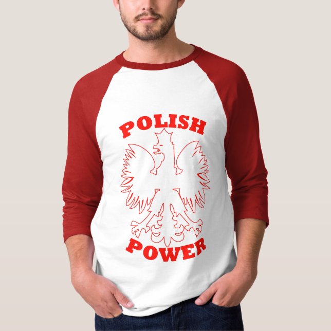 polnischer Power T-Shirt (Vorderseite)