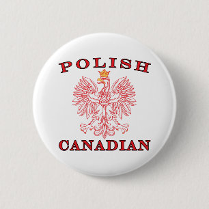 Polnischer Rotadler Button