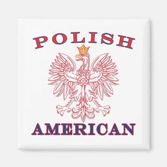 Polnischer Rotadler Magnet (Vorne)