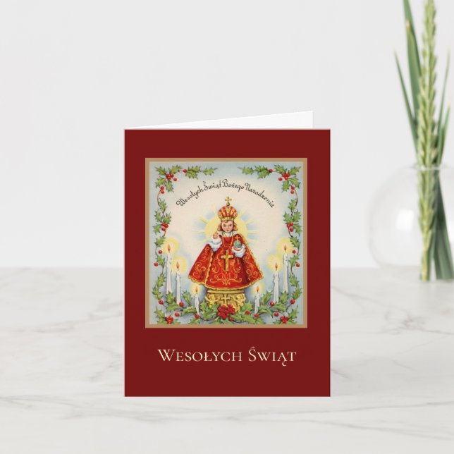 Polnischer Säugling Prag Weihnachten (Vorderseite)
