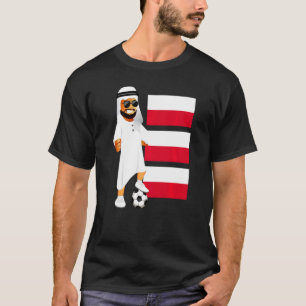 Polnischer Scheich - Polnischer Flaggenfußball T-Shirt