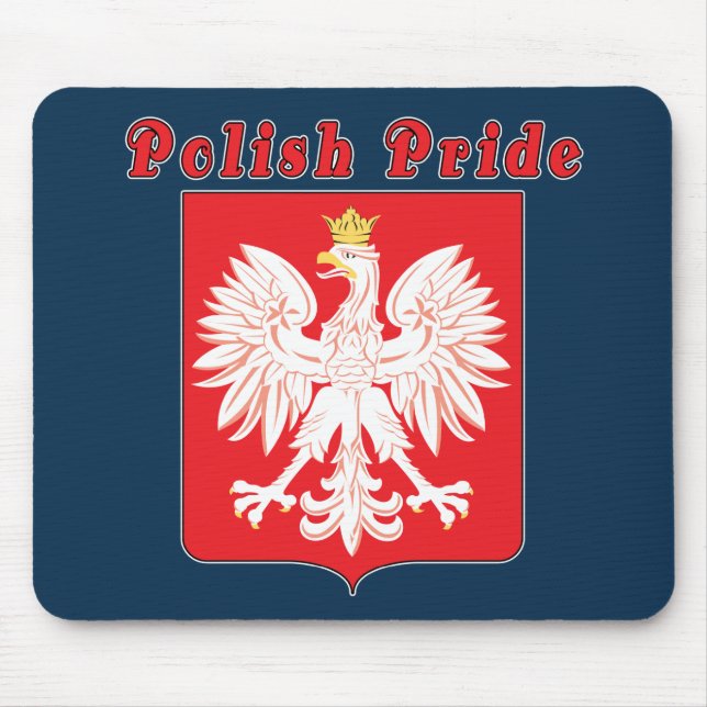 Polnischer Stolz Eagle Mousepad (Vorne)