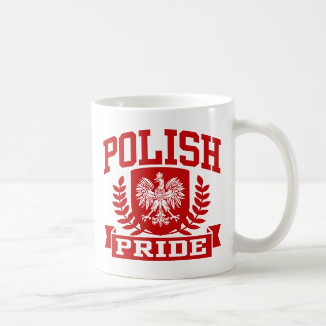 Polnischer Stolz Tasse (Rechts)