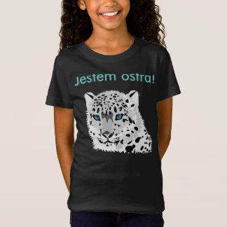 Polnischer T - Shirt "Biały Lampart "
