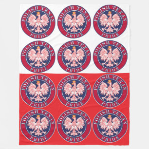 Polnischer Texanstolz Fleecedecke