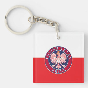 Polnischer Texanstolz Schlüsselanhänger